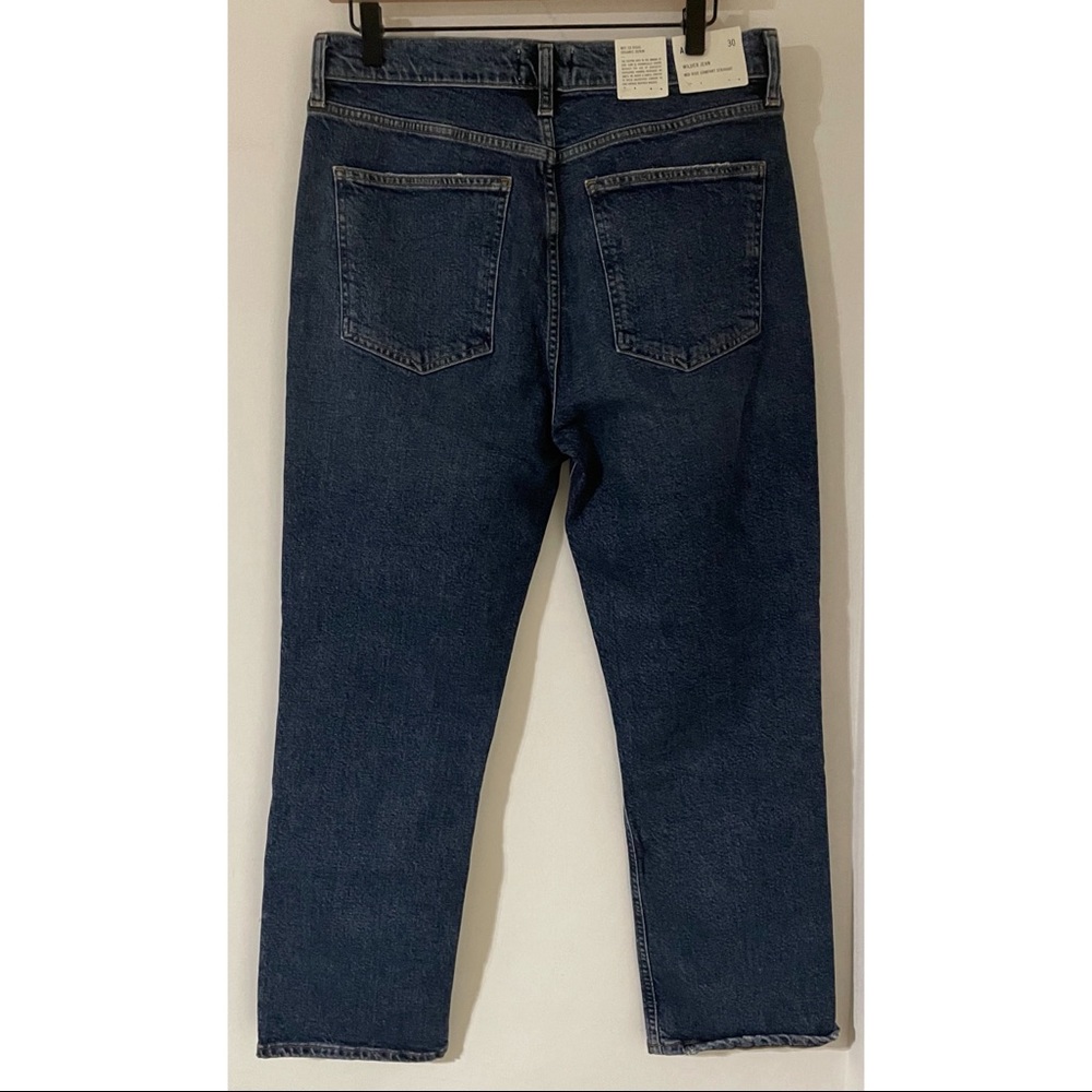 AGOLDE Wilder Mid-Rise Straight Jeans Size 30 NWT - Picture 9 of 14